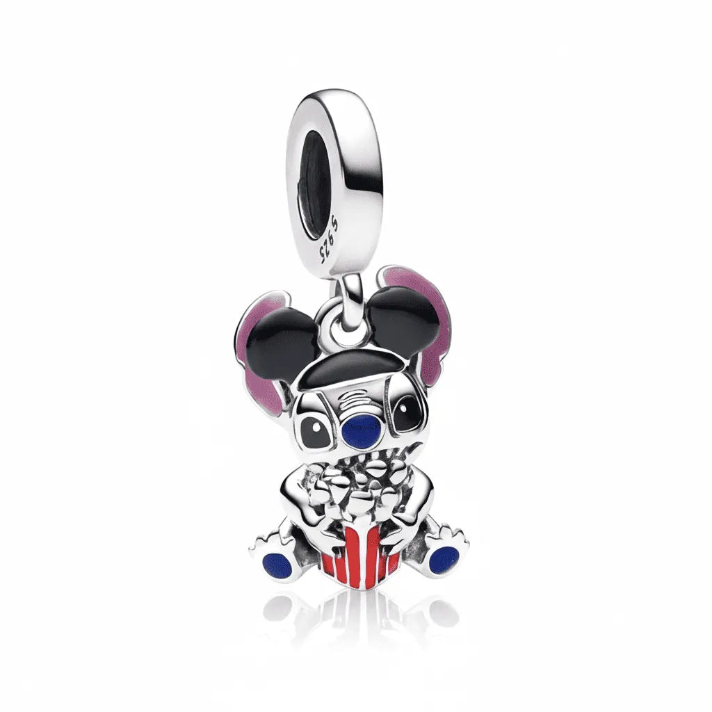 Berloque Stitch Feita Prata 925