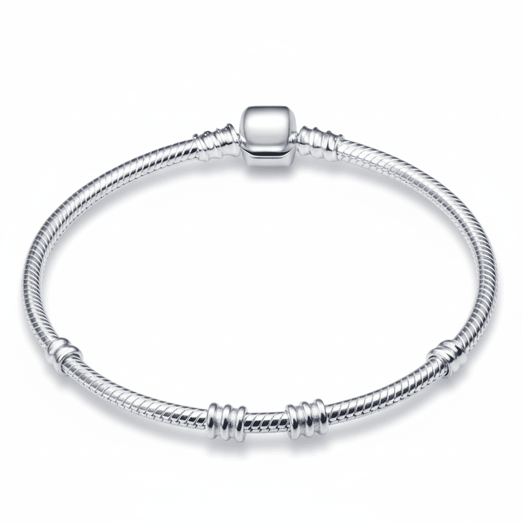 Pulseira Pandora Redonda Banhada em Prata