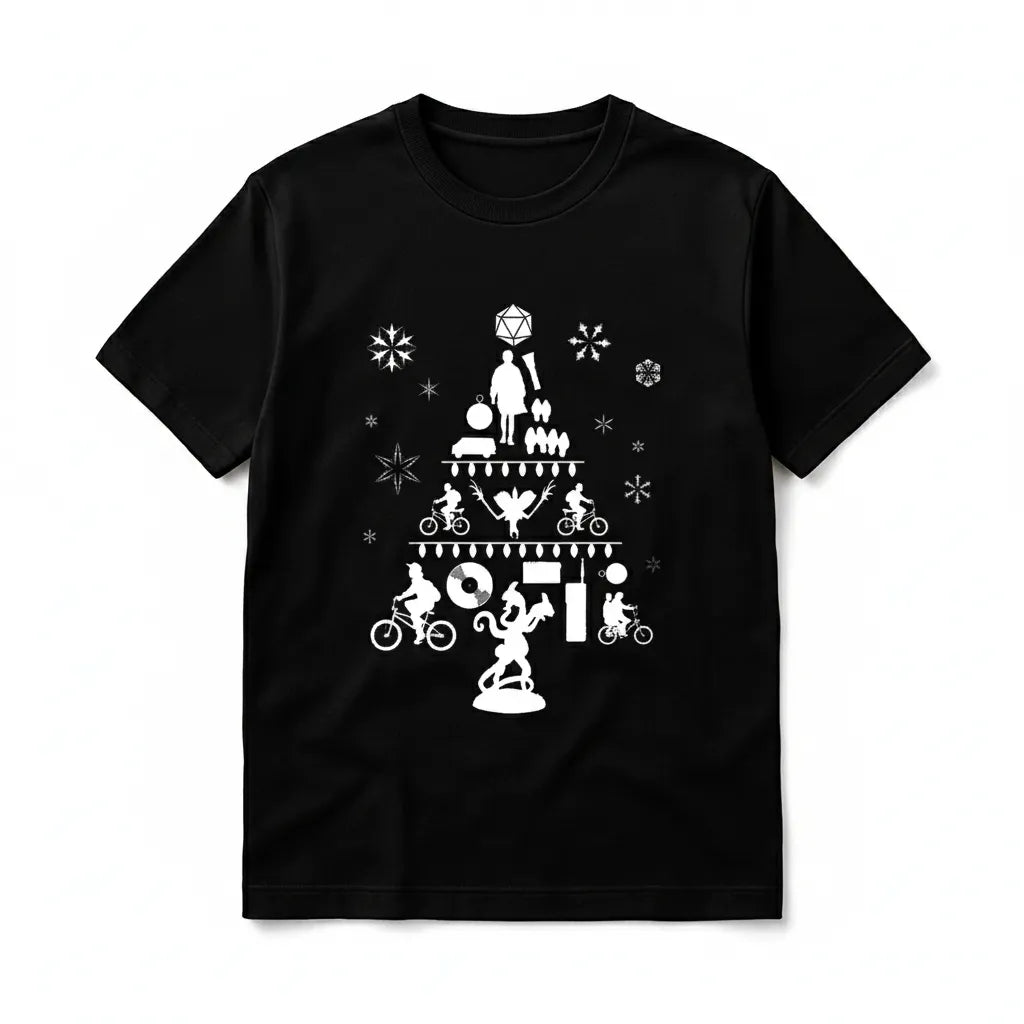 Camiseta Stranger Things de Natal 5º Nova Temporada