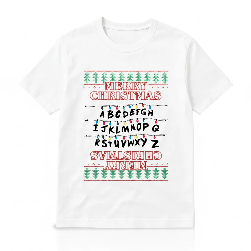 Camiseta Stranger Things de Natal 5º Nova Temporada