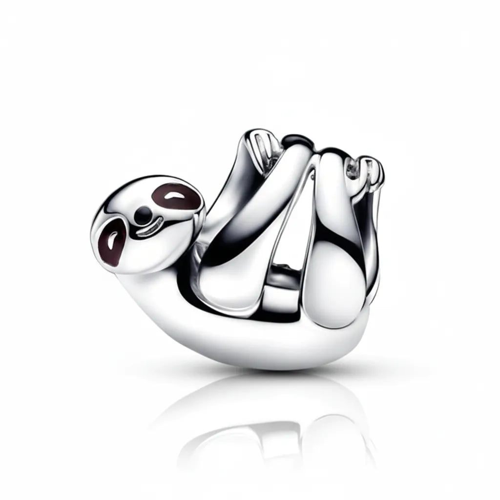 Berloque Koala Banhados em Prata