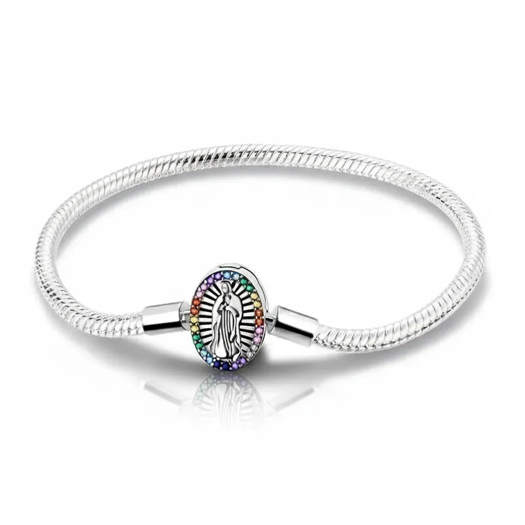 Pulseira Pandora Sagrada Banhado em Prata