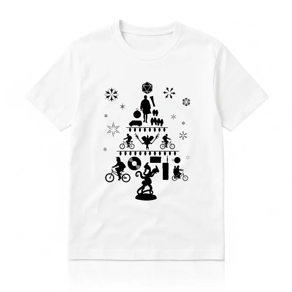 Camiseta Stranger Things de Natal 5º Nova Temporada